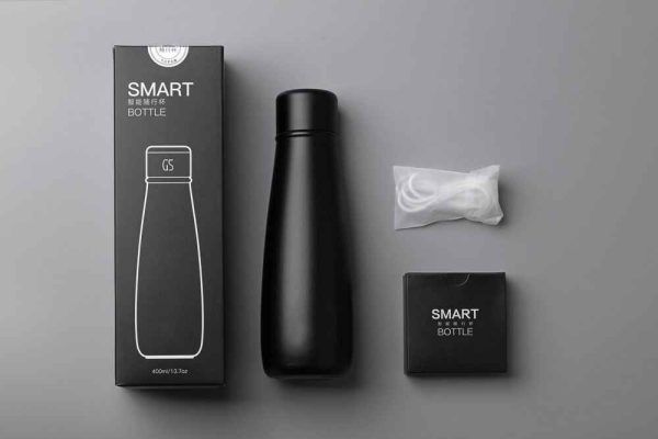 400ml SGUAI Temperature Display Smart Bottle - Image 2