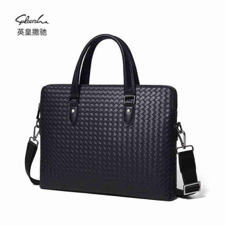 The Windsor Woven Handcrafted Luxe Laptop Bag