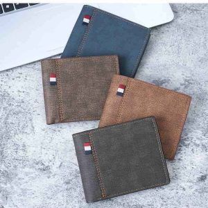 Urban Edge™ Premium Canvas Wallet – Classic Bifold for Men