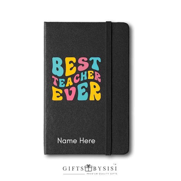 Personalized Teacher Moleskin Notebook Gift