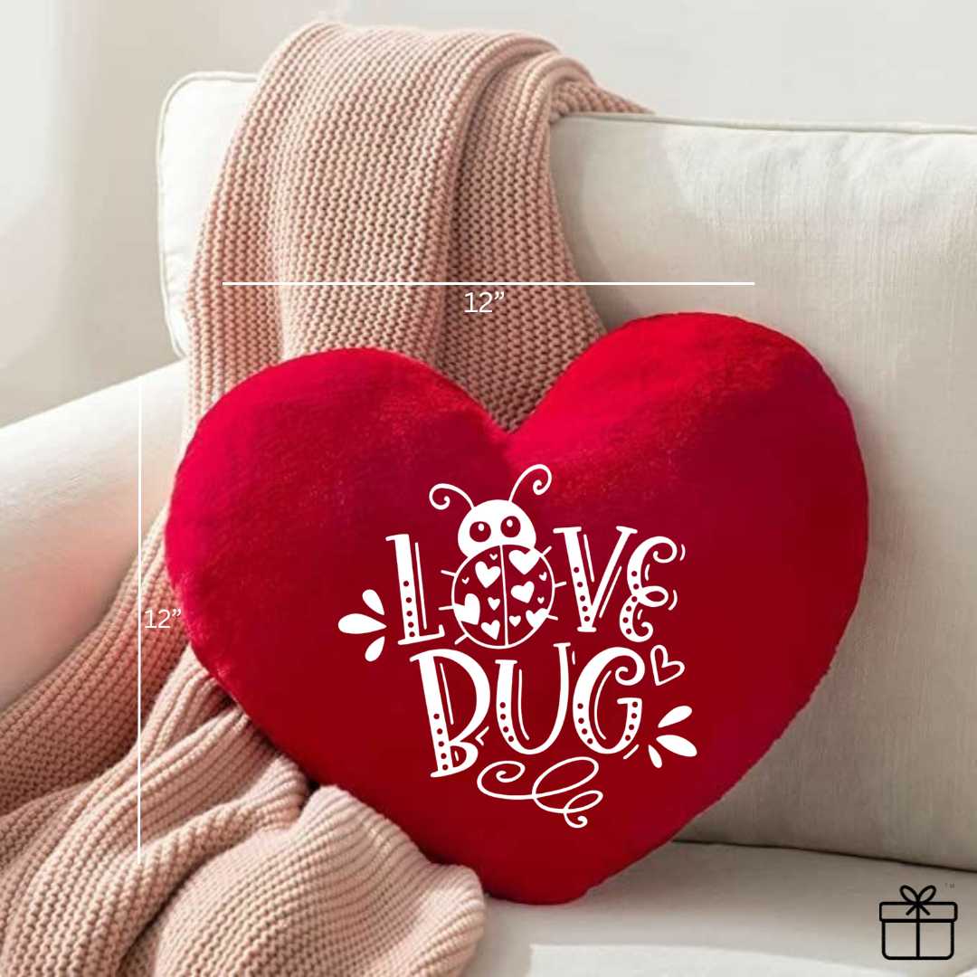 Love-shaped Mini Pillow Romantic Valentine Gift - Image 7