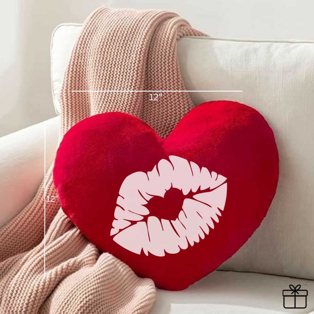 Love-shaped Mini Pillow Romantic Valentine Gift - Image 3