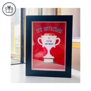 The "Heartfelt Moments" Premium 3D Shadow Box Table Frame