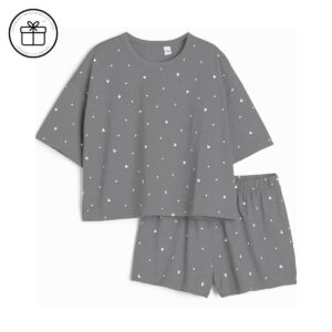 Cozy Gray Pyjama Lounge Set