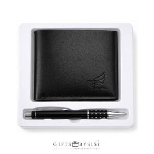 Simple Men’s Wallet & Executive Pen Gift Se