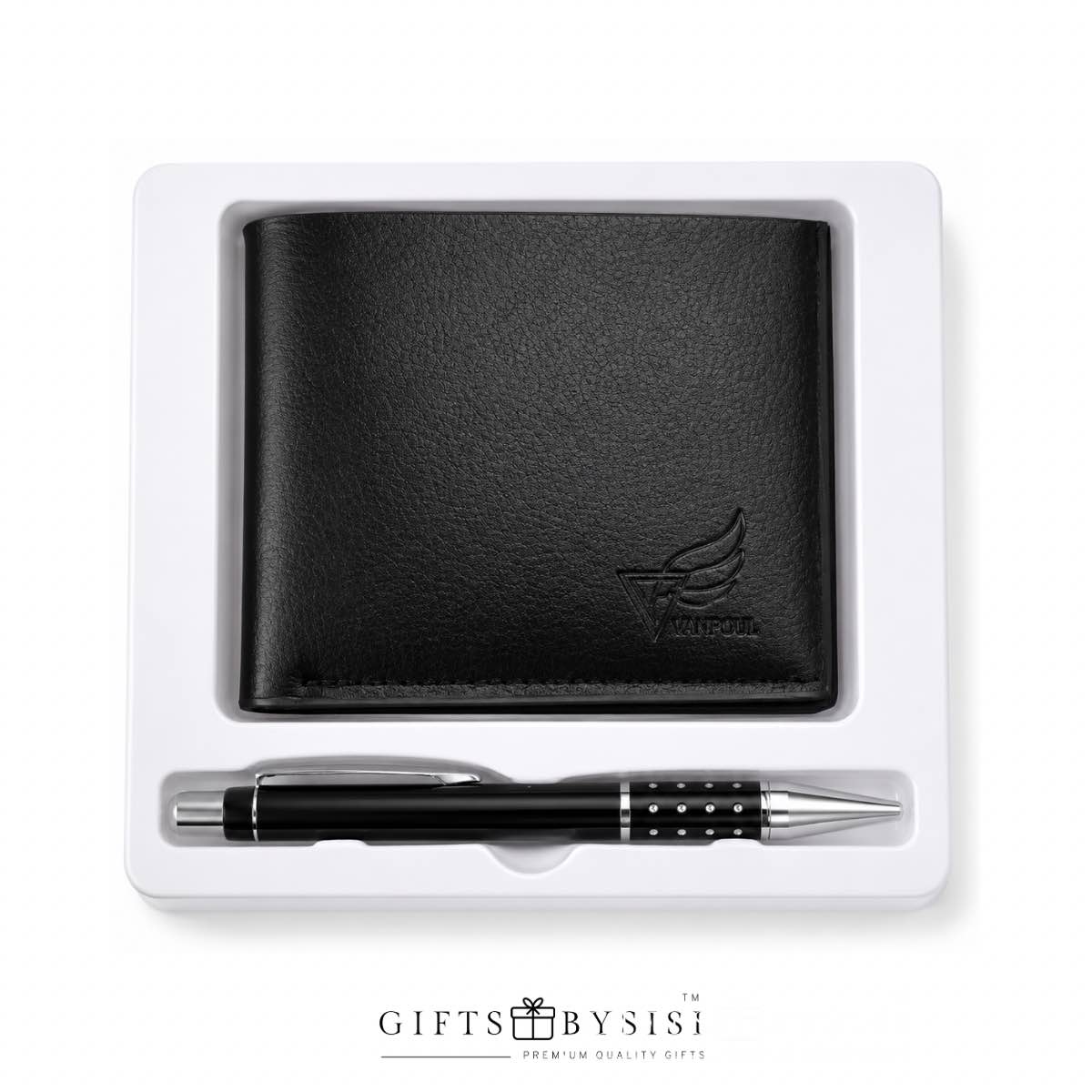 Simple Men’s Wallet & Executive Pen Gift Se