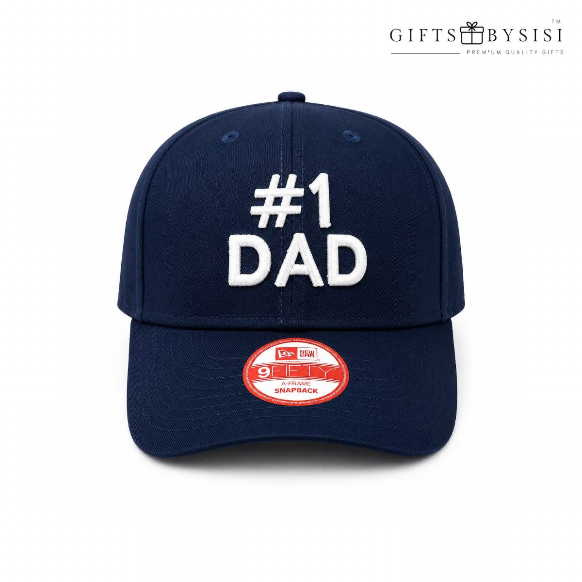 #1 Dad Snapback Cap – Premium Embroidered Baseball Hat Gift for Dad