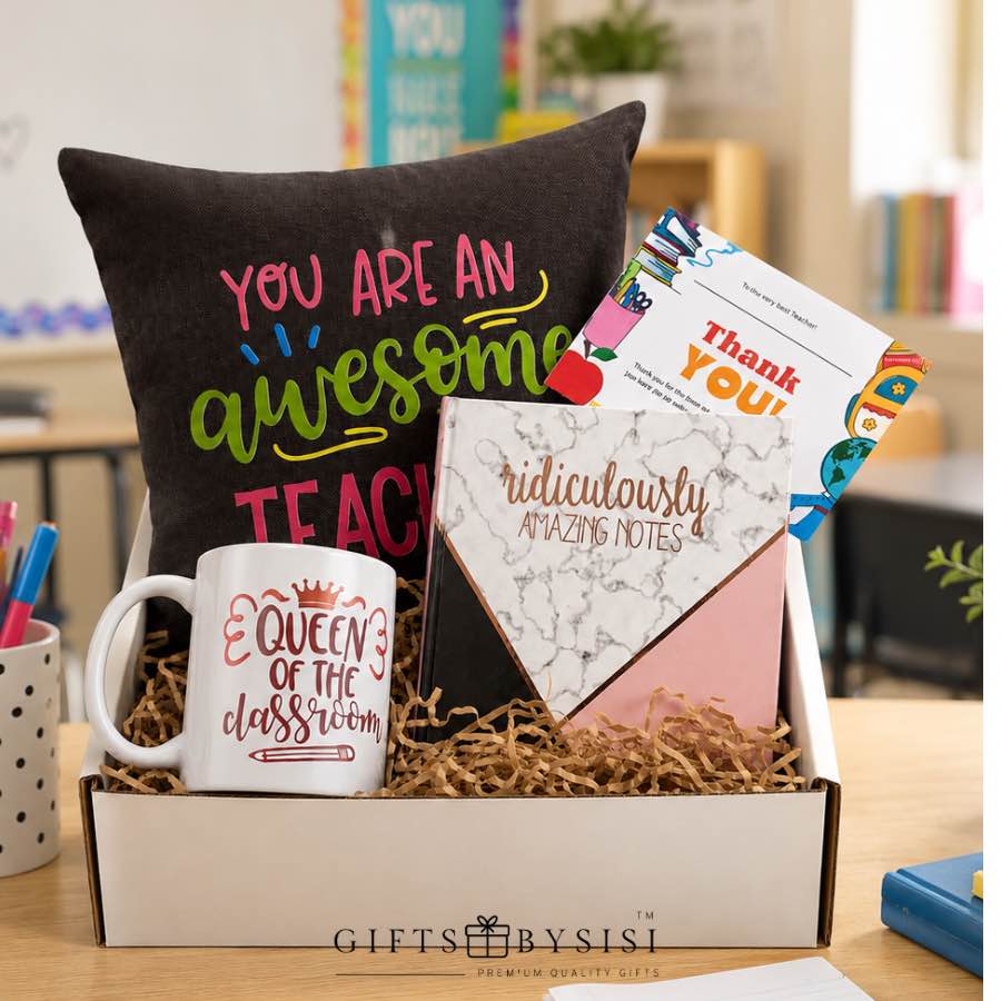 Queen of the Classroom Teacher Gift Box